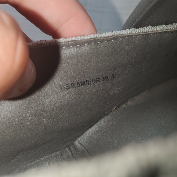 Vince Sneakers 9.5M Womens Platform Gray Slip On Comfort Shoes - Picture 7 of 9